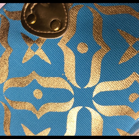 Large Moroccan print tote!! 🎉sold in a bundle🎉 - Picture 3 of 4