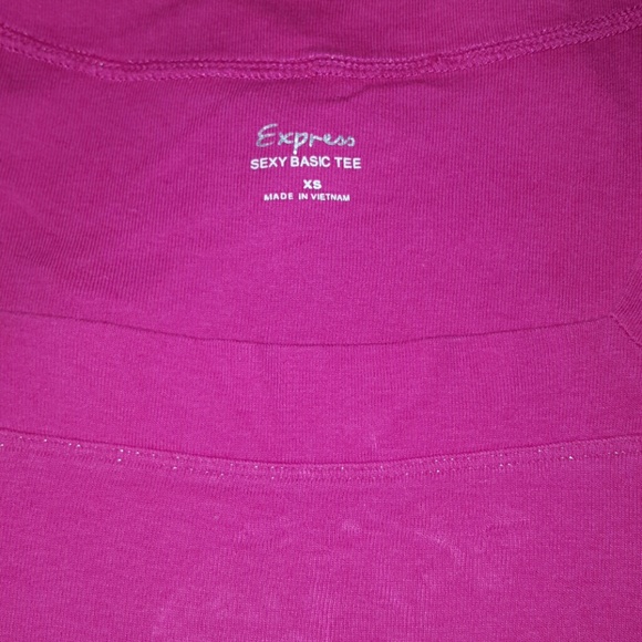 Express XS Sexy Basic Tee - Picture 2 of 3