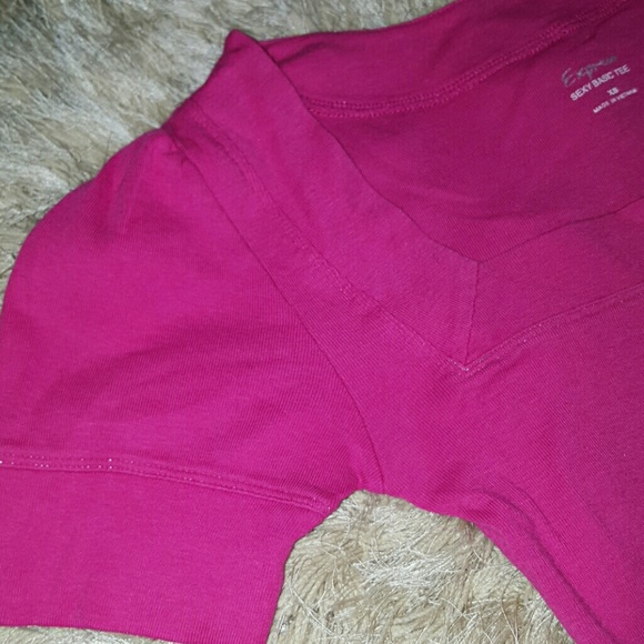 Express XS Sexy Basic Tee - Picture 3 of 3