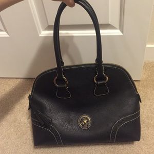 Dooney & Bourke black pebble satchel