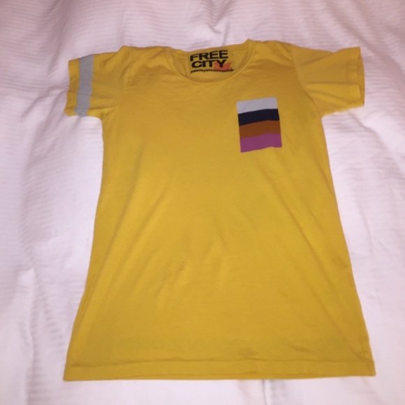 Free City Gold-Yellow Shirt