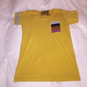 Free City Gold-Yellow Shirt
