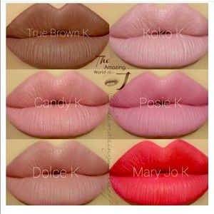 Dolce K Kylie cosmetics lip-kit!