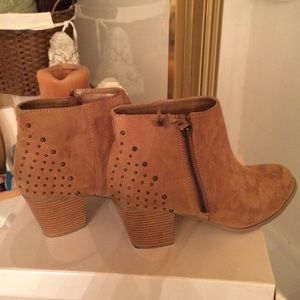 Studded cowboy booties.