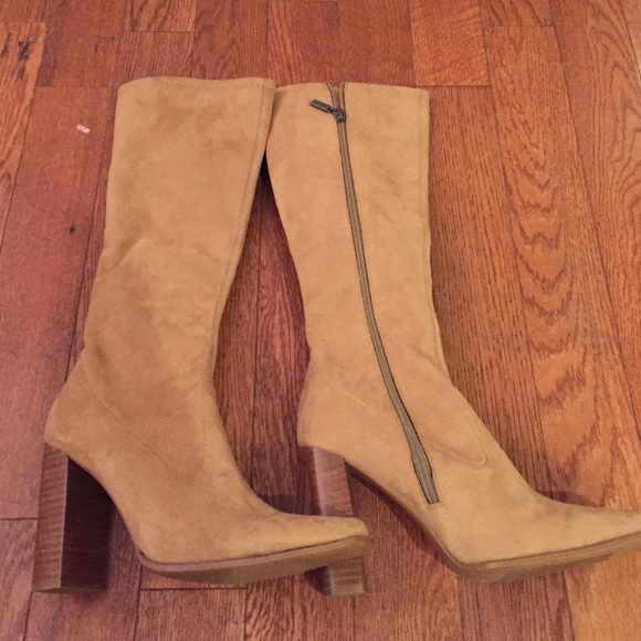 Tan boots; never worn. No box.