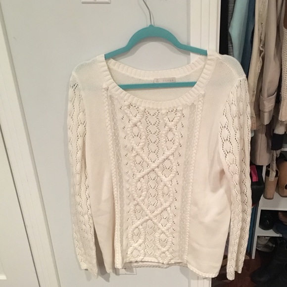 Knit Cream Sweater