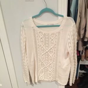 Knit Cream Sweater
