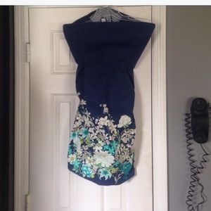 Old Navy strapless dress- Navy. NWT 16