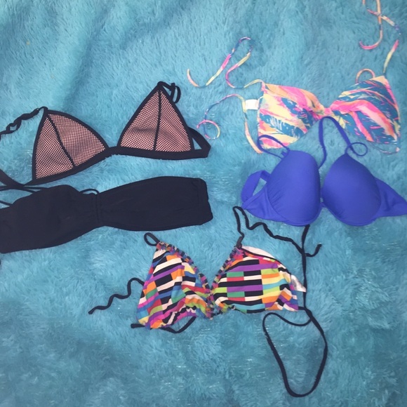 SWIMMING SUIT TOPS SIZES AND PRICES VARY