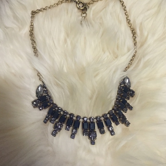 Jcrew dark navy necklace! - Picture 2 of 3