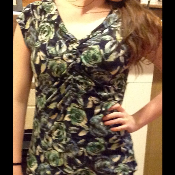 Beautiful floral printed shirt