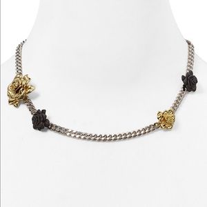 MARC JACOBS ROSE NECKLACE & BRACELET SET