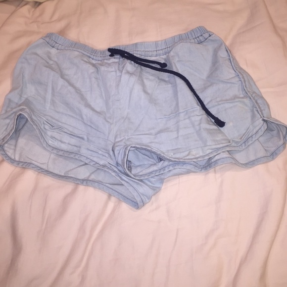 denim fabric shorts