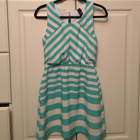 Stripped Dress - Picture 1 of 4