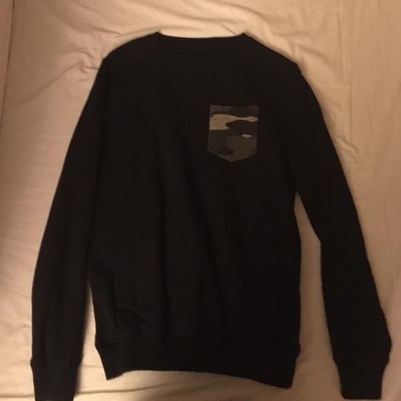 Men's Black Dravus Crewneck Sweatshirt