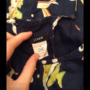J. Crew Tops - J. Crew Hawaiian Fish Seahorse Tank Button Back J. Crew Tops - J. Crew Hawaiian Fish Seahorse Tank Button Back