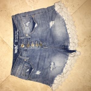 Mossimo Supply Co Denim Jean Short Shorts