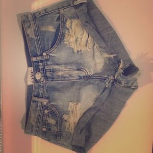 One Teaspoon Hendrix Bandit shorts