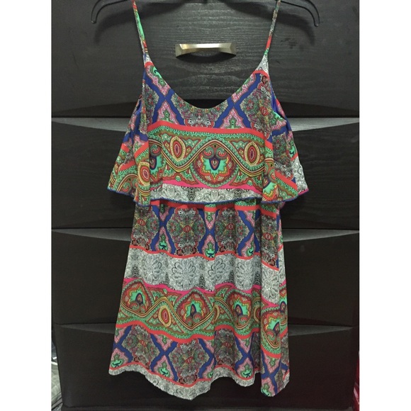 Colorful dress, perfect for spring/summer!