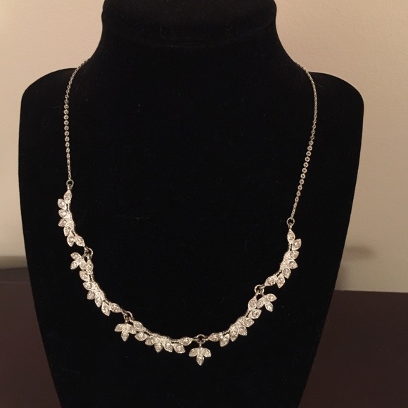 Silver & Rhinestone Necklace - Picture 1 of 2