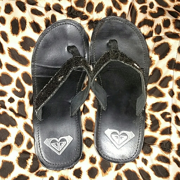 Roxy wedge flip flop