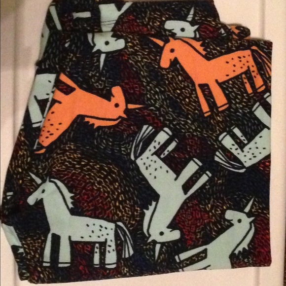 Lularoe Tall Curvy Leggings - Unicorn