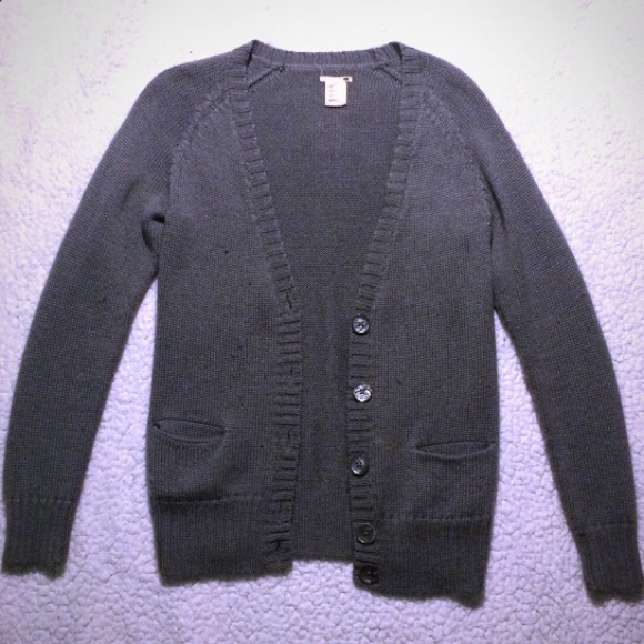 Levi's grey button down cardigan