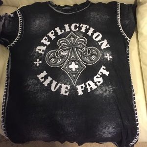 Men's affliction tee