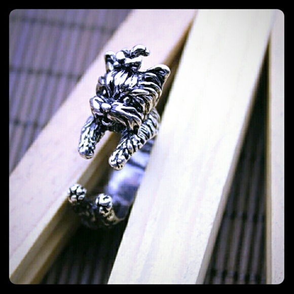Yorkshire Terrier Yorkie Dog Adjustable Ring