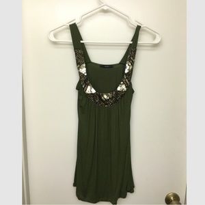 Embellished Tank