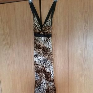 To die for leopard prom dress