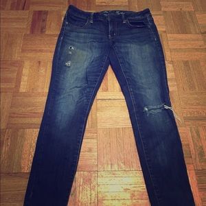 AMERICAN EAGLE stretch skinny jegging jeans