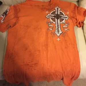 Orange tee