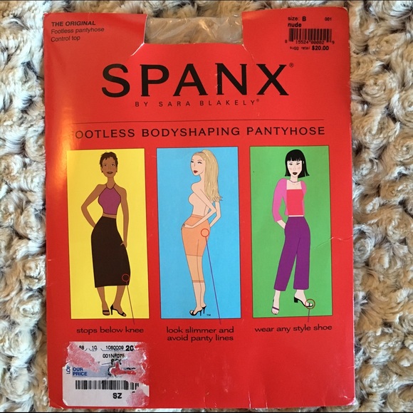 SPANX footless body shaping pantyhose - size B