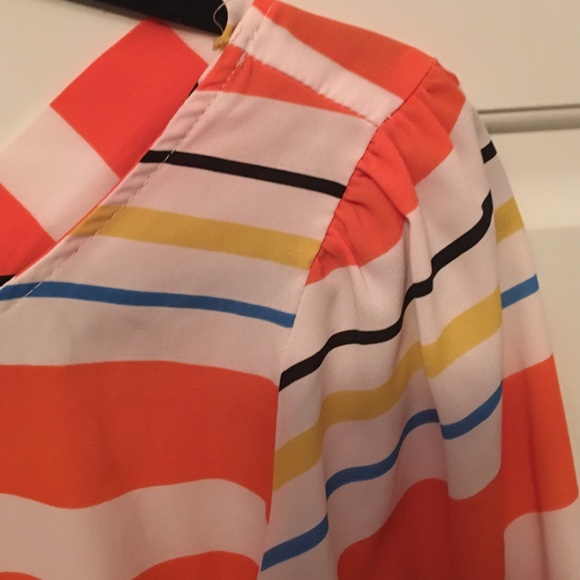 Francesca's Multicolor Stripped Dress - Picture 3 of 4