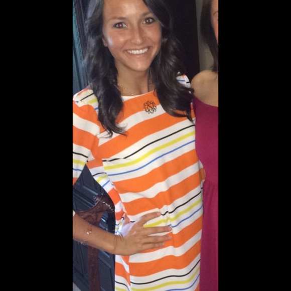 Francesca's Multicolor Stripped Dress - Picture 4 of 4