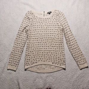 Polka dot sweater