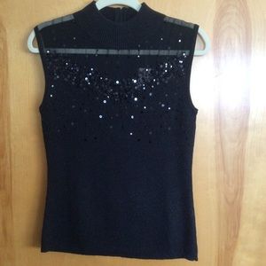 Dressbarn - Black tank top - Sz XL