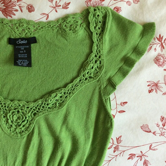 Crochet Garden Party Dress - Picture 3 of 4