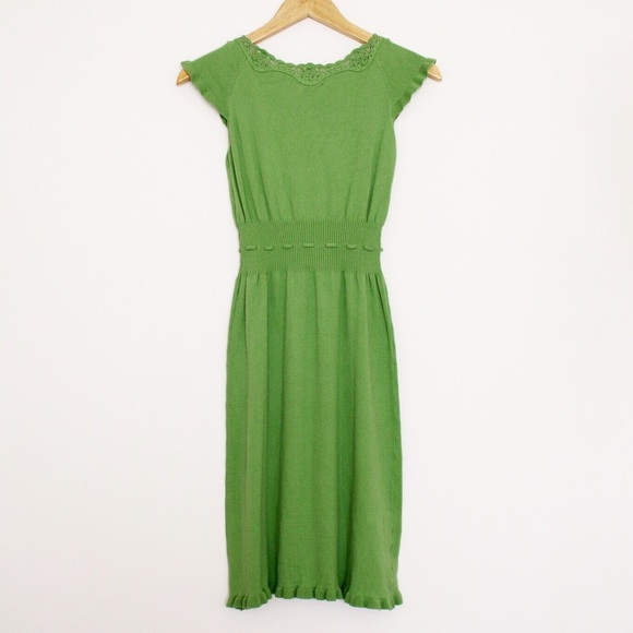 Crochet Garden Party Dress - Picture 2 of 4