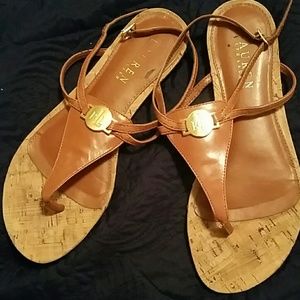 Ralph Lauren T-Strap sandals