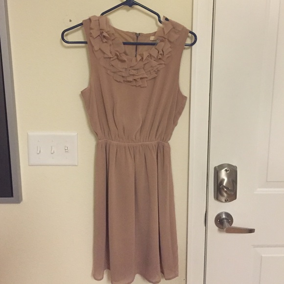 Pastel pink dress
