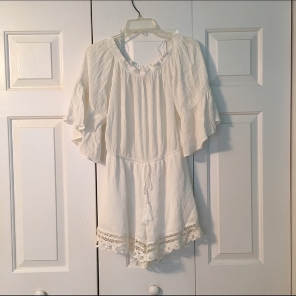 Small white romper