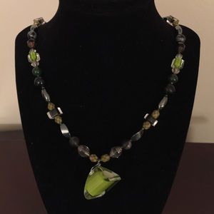 Green & Black Necklace