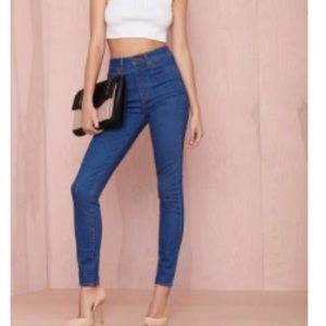 Nasty Gal high waisted skinny jeans