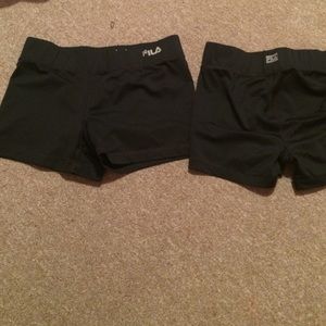 2 pairs of running shorts