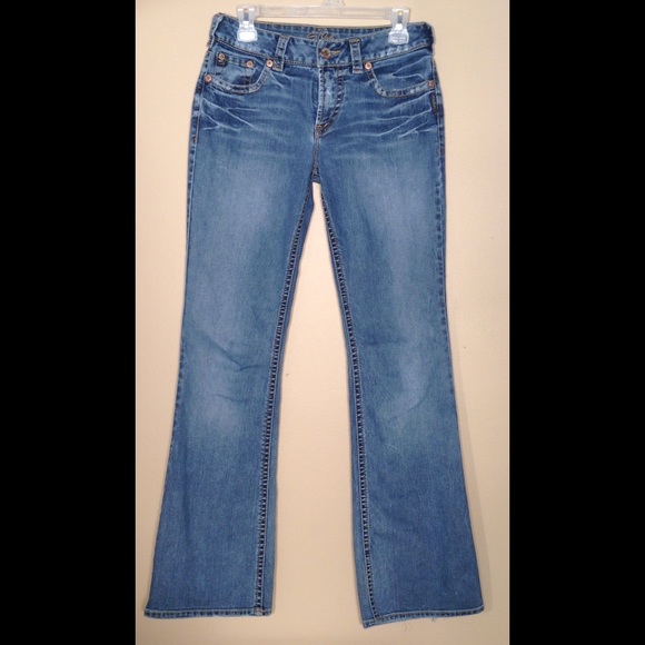 Women's SILVER "Suki" jeans size 29 boot cut
