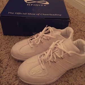 Brand new infinity cheer shoes never been worn!