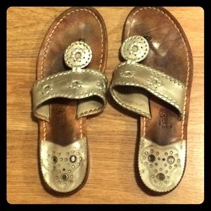 Jack Rogers Hamptons Classic Navajo Flat