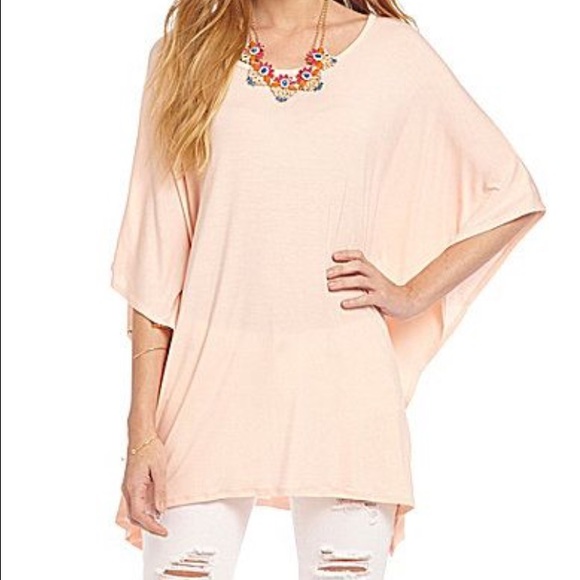 Anna & Ava Poncho Top (NWOT)